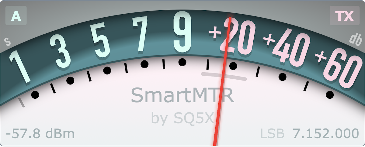 SmartMTR - Old Car s-meter view